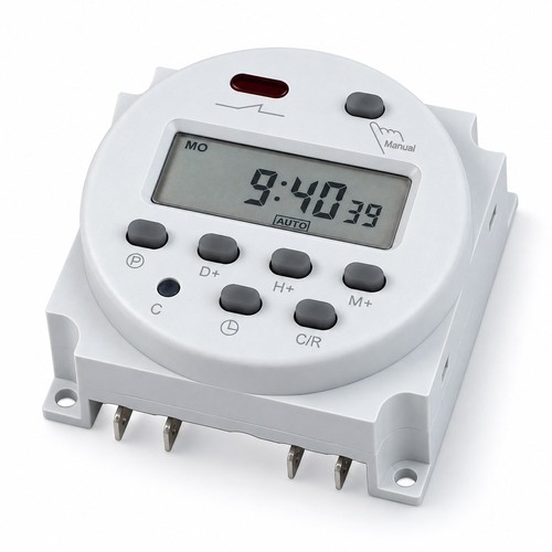 Digitaler timer 12v 16a - digitaler,