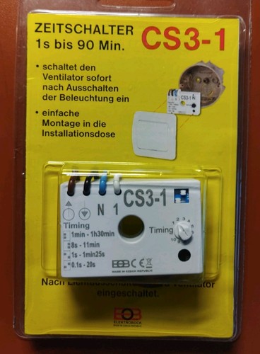 Cs3 nachlaufrelais - cs3-1,,